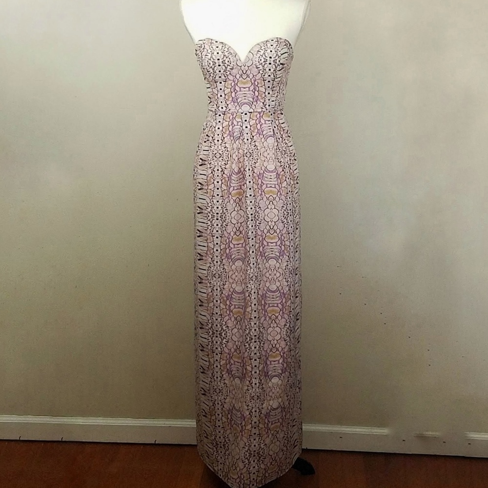 Bluejuice Sweetheart Neckline Long Strapless Dress